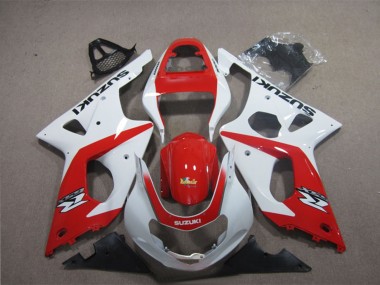 Carene Moto Suzuki GSXR 1000 2003-2004 - Bianco Rosso
