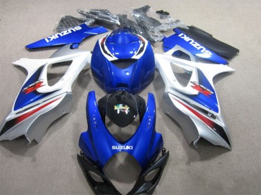 Carena Moto Suzuki GSXR 1000 2007-2008 - Bianco Blu Nero Rosso