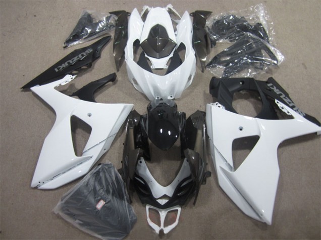 Kit Carena Moto Suzuki GSXR 1000 2009-2016 - Bianco Nero