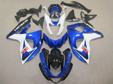 Carene ABS Suzuki GSXR 1000 2009-2016 - Bianco Blu Nero