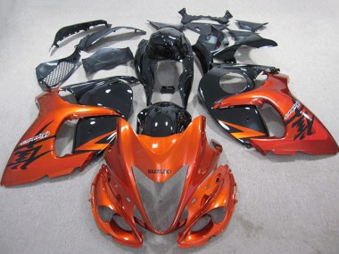 Carene Moto Suzuki GSXR 1300 Hayabusa 2008-2020 - Arancia Nero