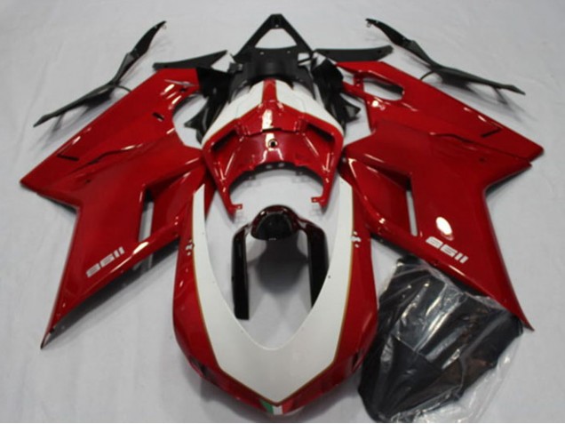 Carene Moto Ducati 1198 2007-2014 - Rosso
