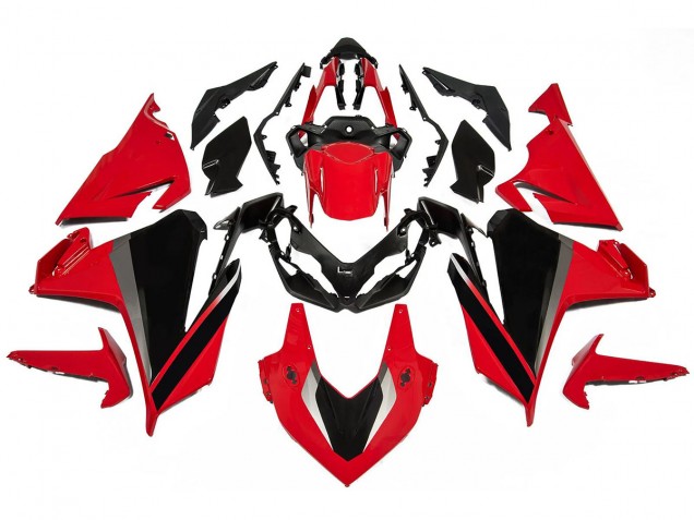 Carene Moto Honda CBR500R 2022-2023 - Rosso Grigio Nero