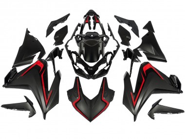 Carena Moto Honda CBR500R 2022-2023 - Nero Opaco Rosso