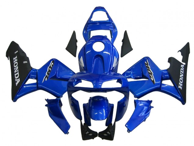 Carena Moto Honda CBR600RR 2003-2004 - Blu Nero Opaco