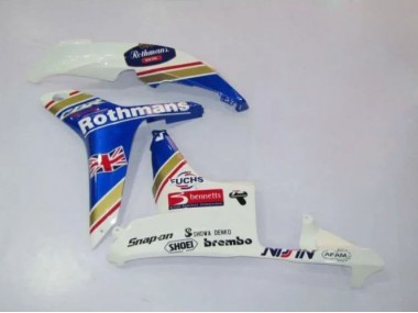 Carene Moto Honda CBR600RR 2007-2008 - Bianco Blu Giallo Rothmans