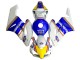 Carene Moto Honda CBR1000RR 2004-2005 - Bianco Blu Giallo Rothmans