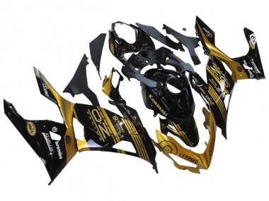Carene Moto Kawasaki EX400 2018-2024 - Oro Nero Lucido