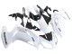 Carene Moto Kawasaki EX650 2012-2016 - Bianco Nero