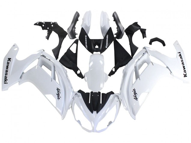 Carene Moto Kawasaki EX650 2012-2016 - Bianco Nero