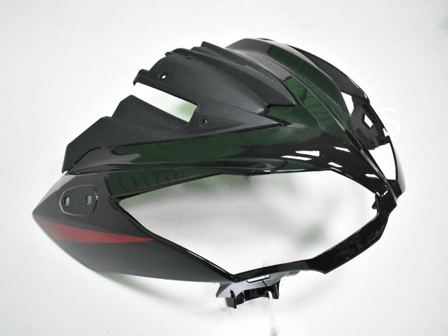 Carene Moto Kawasaki EX650 2012-2016 - Rosso Nero Lucido