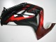 Carene Moto Kawasaki EX650 2012-2016 - Rosso Nero Lucido