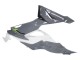Carene Moto Kawasaki ZX6R 2019-2022 - Bianco Grigio Verde