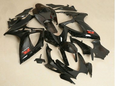 Carena Moto Suzuki GSXR 600/750 2006-2007 - Nero Lucido