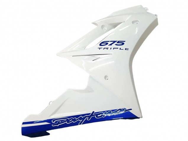 Carene Moto Triumph Daytona 675 2006-2008 - Bianco Blu