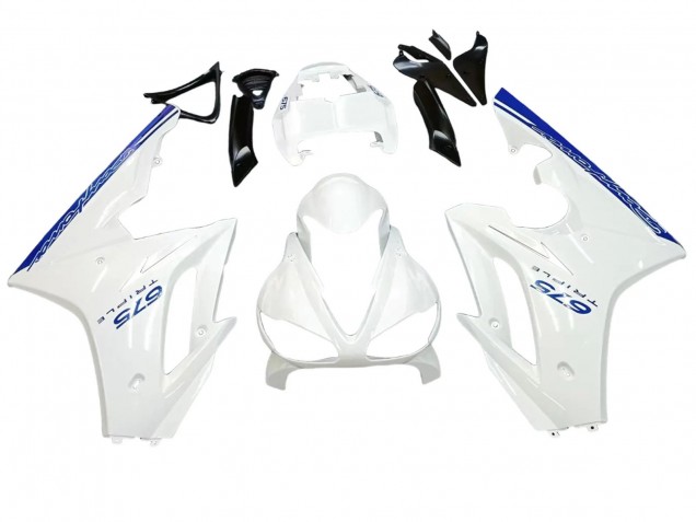 Carene Moto Triumph Daytona 675 2006-2008 - Bianco Blu