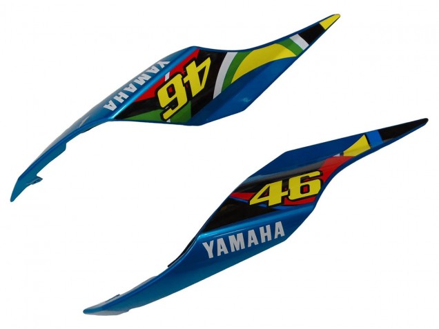 Carene Moto Yamaha YZF R1 2015-2019 - Blu Verde Nero Squalo