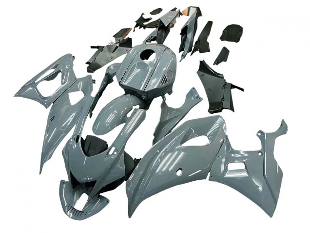 Carene Moto Yamaha YZF R7 2021-2024 - Grigio Lucido