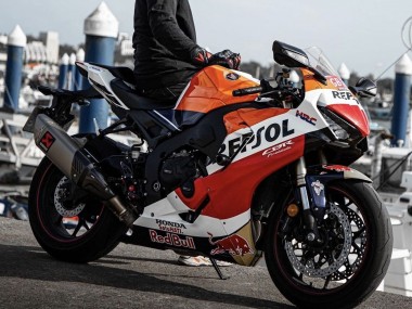 Carene Moto Honda CBR1000RR 2017-2023 - Arancia Bianco Rosso Nero Lucido Repsol Red Bull