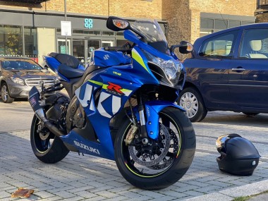 Carene Moto Suzuki GSXR 1000 2009-2016 - Blu Verde Bianco