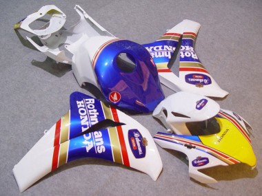 Carene Moto Honda CBR1000RR 2008-2011 - Bianco Blu Giallo Oro Rothmans