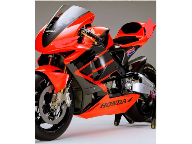 Kit Carene Moto ABS Honda CBR600RR 2003-2004 - Rosso Nero Lucido