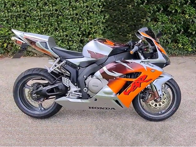 Carene Moto Honda CBR1000RR 2006-2007 - Argento Arancia