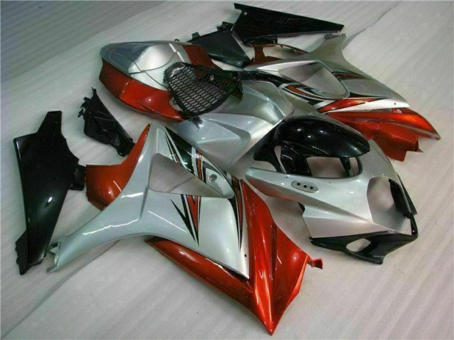 Marrone Argento Carene GSXR 1000 K7 2007-2008 Marrone Argento Carene GSXR 1000 K7 2007-2008