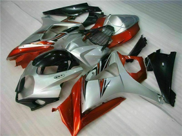 Marrone Argento Carene GSXR 1000 K7 2007-2008 Marrone Argento Carene GSXR 1000 K7 2007-2008