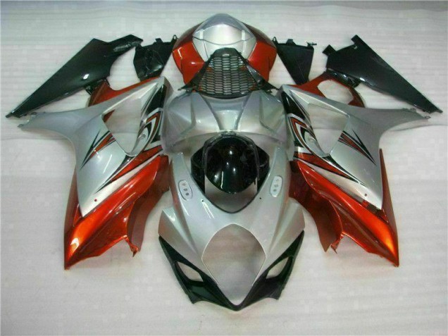 Marrone Argento Carene GSXR 1000 K7 2007-2008 Marrone Argento Carene GSXR 1000 K7 2007-2008