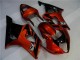 Marrone Nero Kit Carenatura Iniezione GSXR 1000 K3 2003-2004 Marrone Nero Kit Carenatura Iniezione GSXR 1000 K3 2003-2004