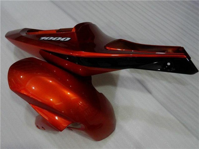 Marrone Nero Kit Carenatura Iniezione GSXR 1000 K3 2003-2004 Marrone Nero Kit Carenatura Iniezione GSXR 1000 K3 2003-2004