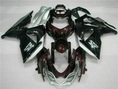Marrone Nero Kit Completo Carenatura ABS GSXR 1000 K9 2009-2016