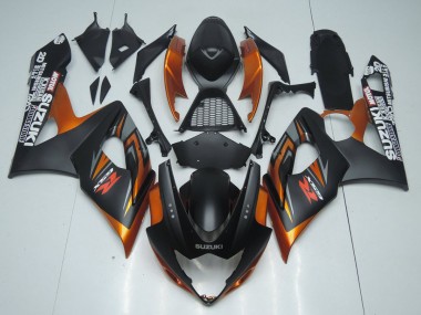 Marrone & Nero Opaco Carene GSXR 1000 K5 2005-2006