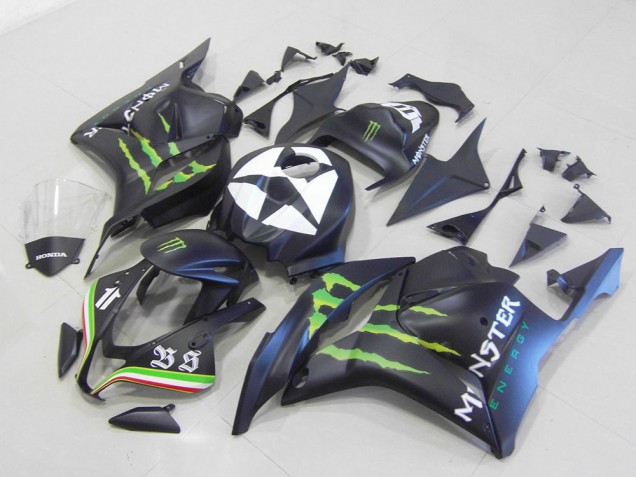 Monster Nero Opaco Carene CBR 600 RR 2009-2012 Monster Nero Opaco Carene CBR 600 RR 2009-2012