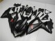Nero ABS Plastica & Carena GSXR 600 / 750 K8 2008-2010 Nero ABS Plastica & Carena GSXR 600 / 750 K8 2008-2010