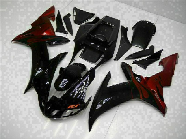 Nero ABS Plastica & Carenatura R1 2002-2003 Nero ABS Plastica & Carenatura R1 2002-2003