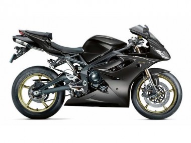 Nero ABS Plastica & Carene Daytona 675 Triple 2009-2012