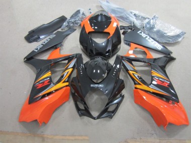 Nero Arancia ABS Plastica GSXR 1000 K7 2007-2008