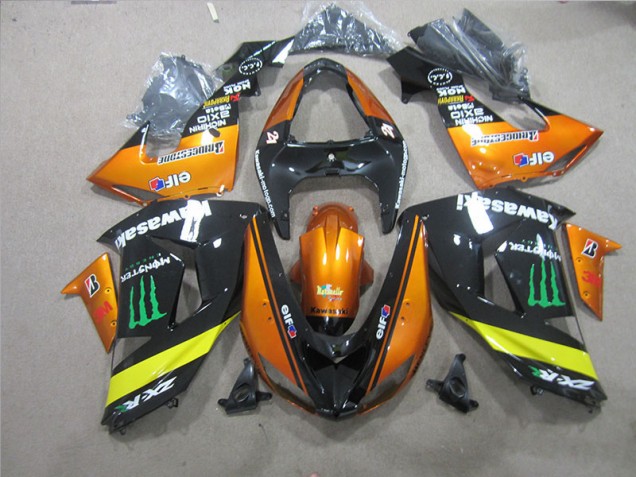 Nero Arancia Monster Carene ZX10R 2006-2007 Nero Arancia Monster Carene ZX10R 2006-2007