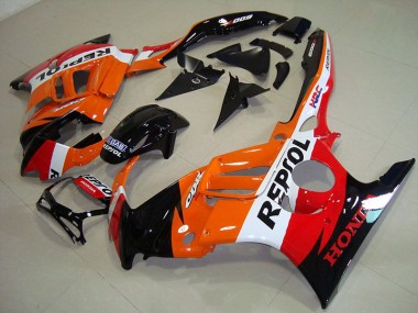 Nero Arancia Repsol ABS Kit Carenatura CBR 600 F3 1995-1998