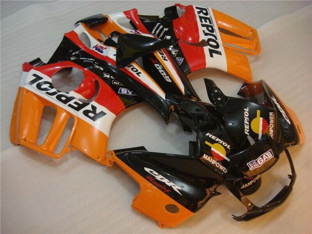Nero Arancia Repsol Kit Carenatura Completo ABS CBR 600 F3 1995-1998 Nero Arancia Repsol Kit Carenatura Completo ABS CBR 600 F3 1995-1998