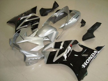 Nero Argento ABS Plastica & Carenatura CBR 600 F4i 2004-2007