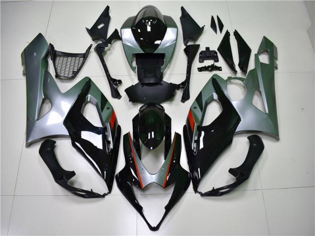 Nero Argento Carene GSXR 1000 K5 2005-2006 Nero Argento Carene GSXR 1000 K5 2005-2006