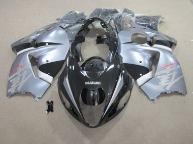 Nero Argento Carene GSXR 1300 Hayabusa 1996-2007
