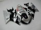 Nero Argento Carene & Plastica GSXR 600 / 750 K1 K2 K3 2001-2003 Nero Argento Carene & Plastica GSXR 600 / 750 K1 K2 K3 2001-2003