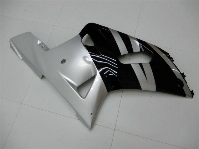 Nero Argento Carene & Plastica GSXR 600 / 750 K1 K2 K3 2001-2003 Nero Argento Carene & Plastica GSXR 600 / 750 K1 K2 K3 2001-2003