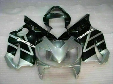 Nero Argento Kit Carenatura Completa CBR 600 F4i 2001-2003