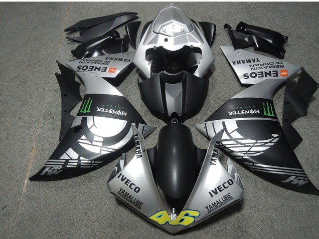 Nero Argento Monster IVECO 46 Carene CBR 600 RR 2007-2008 Nero Argento Monster IVECO 46 Carene CBR 600 RR 2007-2008