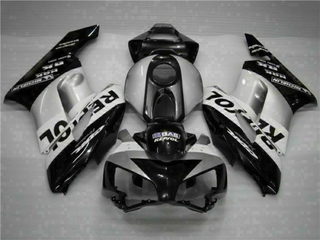 Nero Argento Repsol ABS Plastica & Carene CBR 1000 RR 2004-2005 Nero Argento Repsol ABS Plastica & Carene CBR 1000 RR 2004-2005